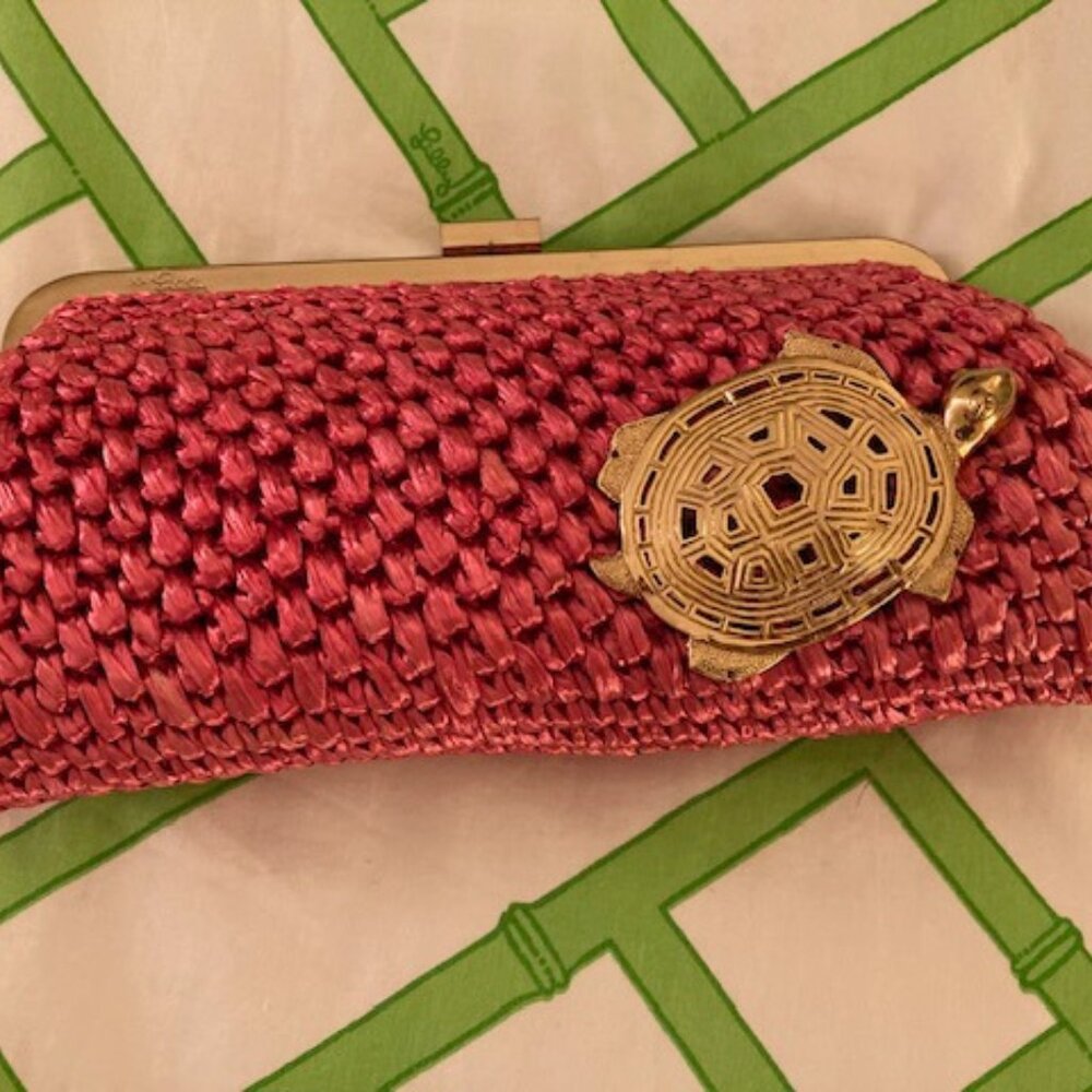 Lilly Pulitzer clutch